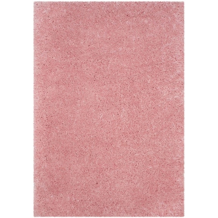 Safavieh Polar Shag Power Loomed Medium Rectangle Area Rug, Light Pink - 6 ft.-7 in. x 9 ft.-2 in. PSG800P-7